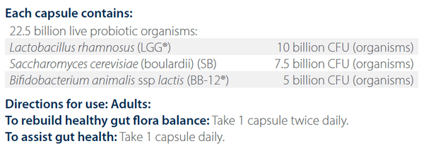 Metagenics U/Flora Intensive Care 30 capsules