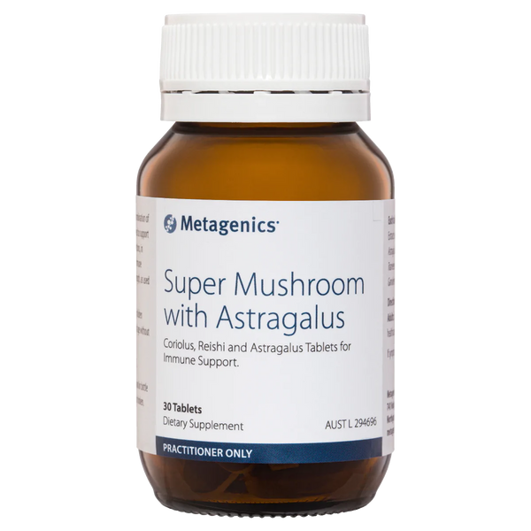 Metagenics Super Mushroom with Astragalus 30 tablets