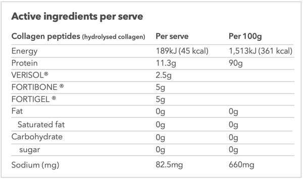 Designs for Health Whole Body Collagen  375g