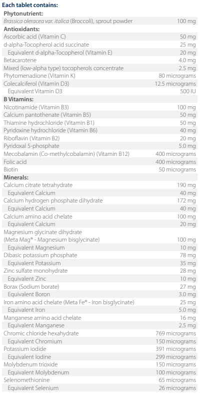 Metagenics Femme Essentials 120 Tablets