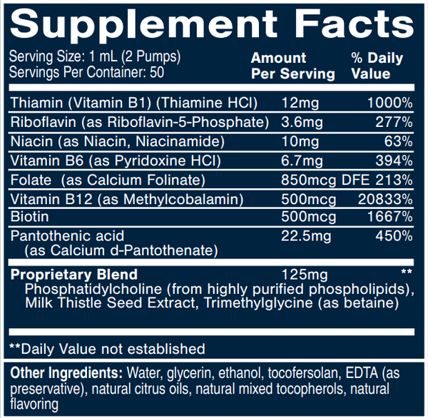 QS Liposomal Methyl B-Complex 50ml