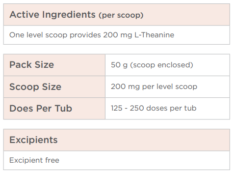 DFH L Theanine 50g