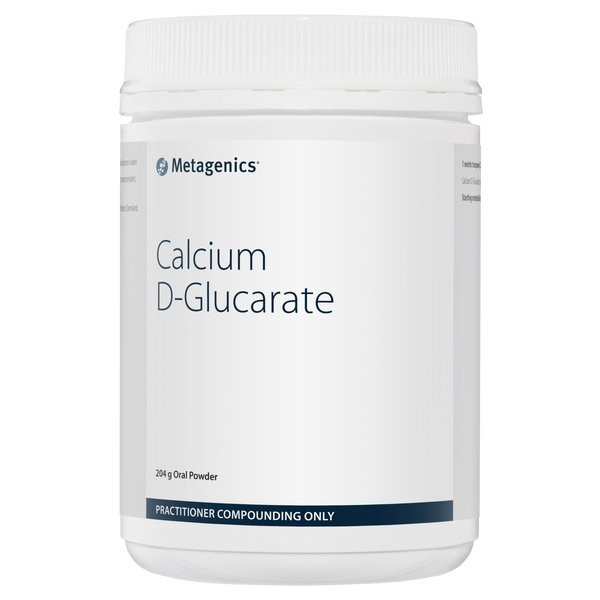 Metagenics Calcium D Glucarate Powder (Extemporaneous Compounding Nutrient) 204g