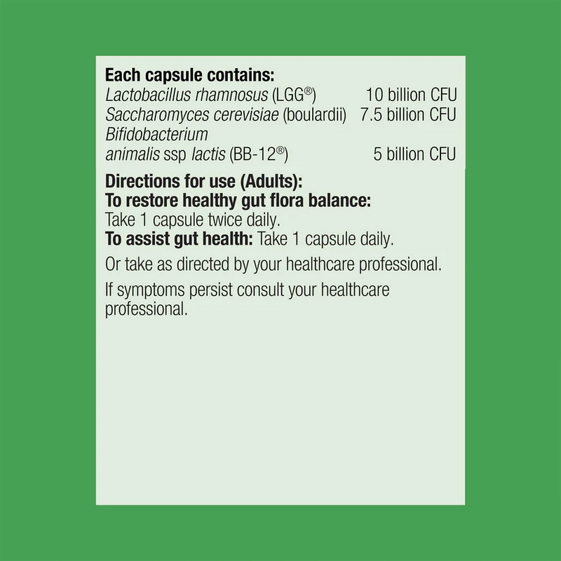 Metagenics UltraFlora Intensive Care Probiotic 30 Capsules