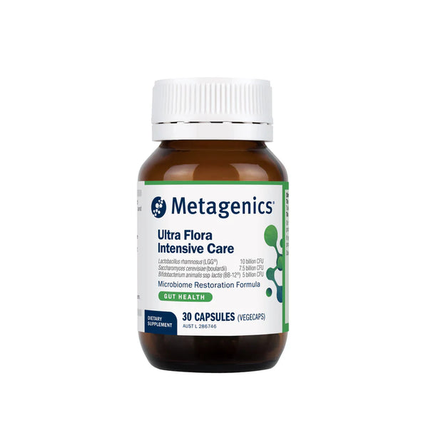 Metagenics UltraFlora Intensive Care Probiotic 30 Capsules