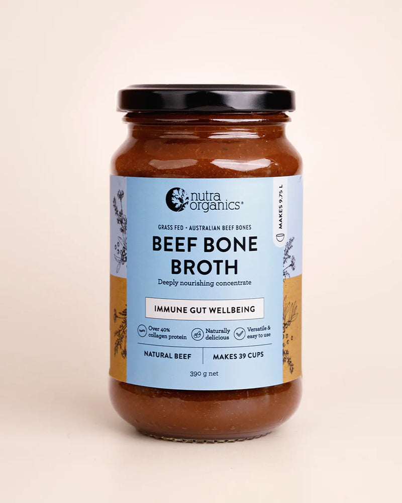 Nutra Organics Beef Bone Broth Concentrate 390g