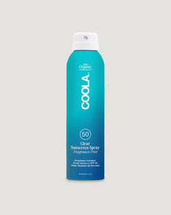 Coola Clear Sunscreen Spray SPF 50 Fragrance Free 177ml