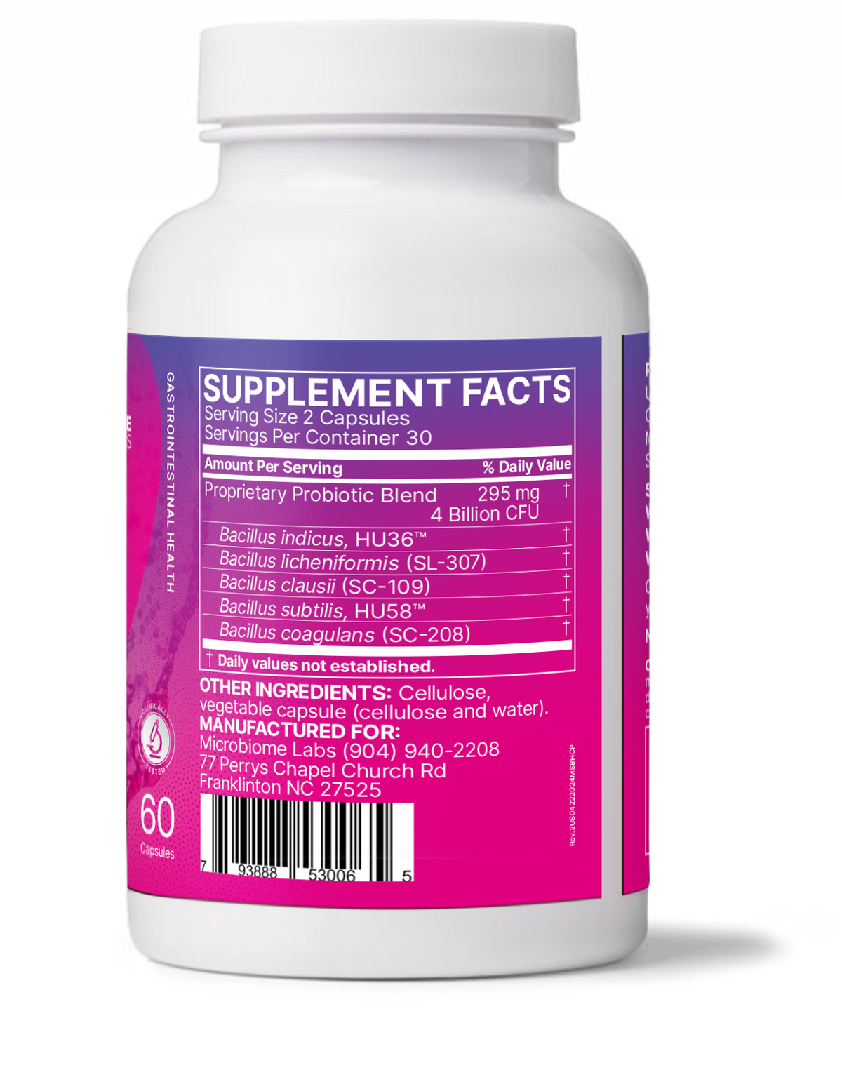 Microbiome Labs MegaSporeBiotic 60 Capsules– Urban Herbalist