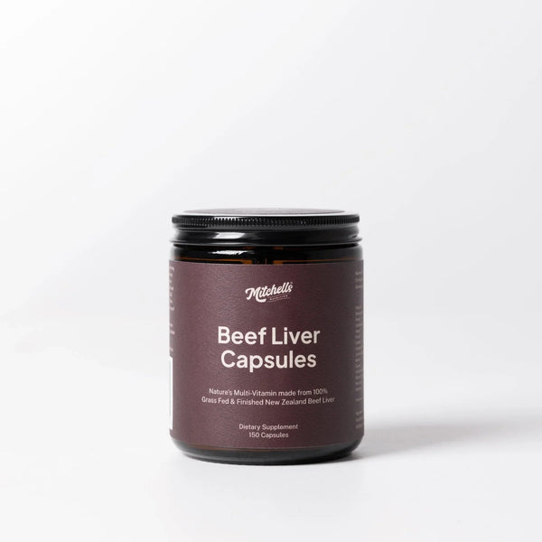 Mitchells Beef Liver Capsules 150s