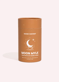Nu Harvest White Choc Caramel Swirl Moon Mylk