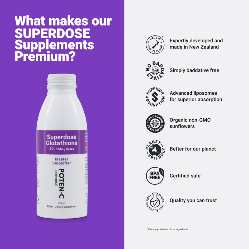 Superdose Liposomal Glutathione 450ml– Urban Herbalist
