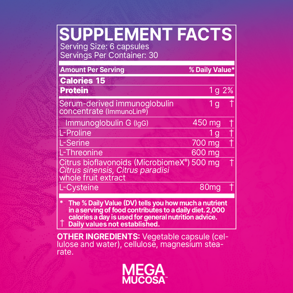 Microbiome Labs MegaMucosa 180 Capsules