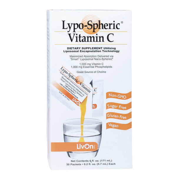 LivOn Labs Lypo-Spheric Vitamin C 30 Sachets