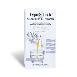 LivOn Labs Lypo-Spheric Magnesium L-Threonate 30 Sachets