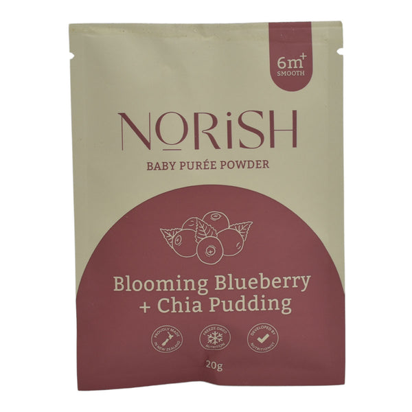 Norish Blooming Blueberry & Chia Pudding 20g