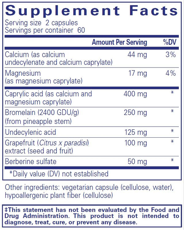 Pure Encapsulations A.C. Formula II 120 vcaps