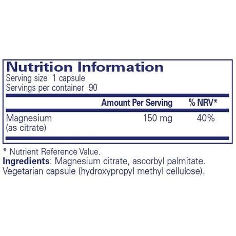 Pure Enc. Mag Citrate 150mg