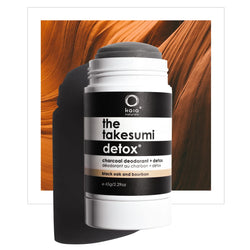 Takesumi Detox | Charcoal Deodorant | Black Oak and Bourbon