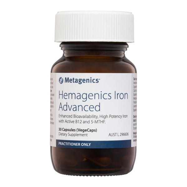Metagenics Hemagenics Iron Advanced 30 Capsules